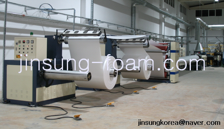 PS Foam Sheet Extruder JINSUNG  Made in Korea
